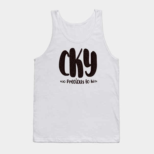 Cky Font Tank Top by Twrinkle